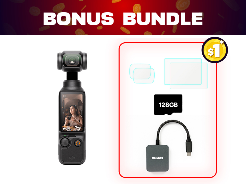 Osmo Pocket 3 + $1 Bonus Bundle